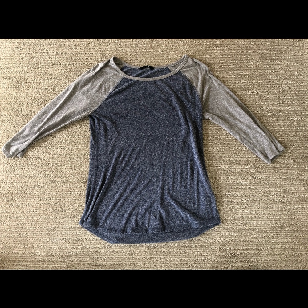 Raglan 3/4 sleeve tee